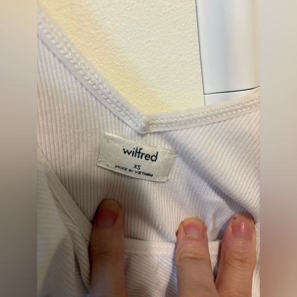 White Ruffled Bodysuit - Picture 4 of 5